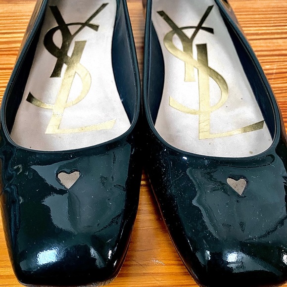 Ysl heart ballet flats forest green - Picture 2 of 2